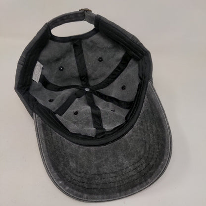 It Is What It Is Slideback Hat Gray One Size Adjustable Vented Holes 6 Panel