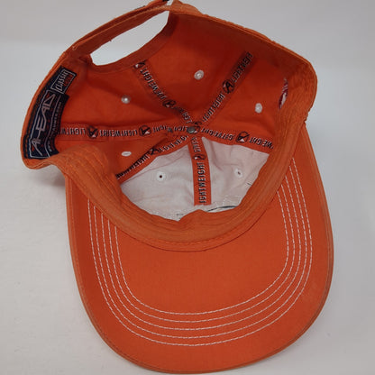 Samoset Resort Strapback Baseball Cap Orange OS Adjustable Classic Cut Ahead