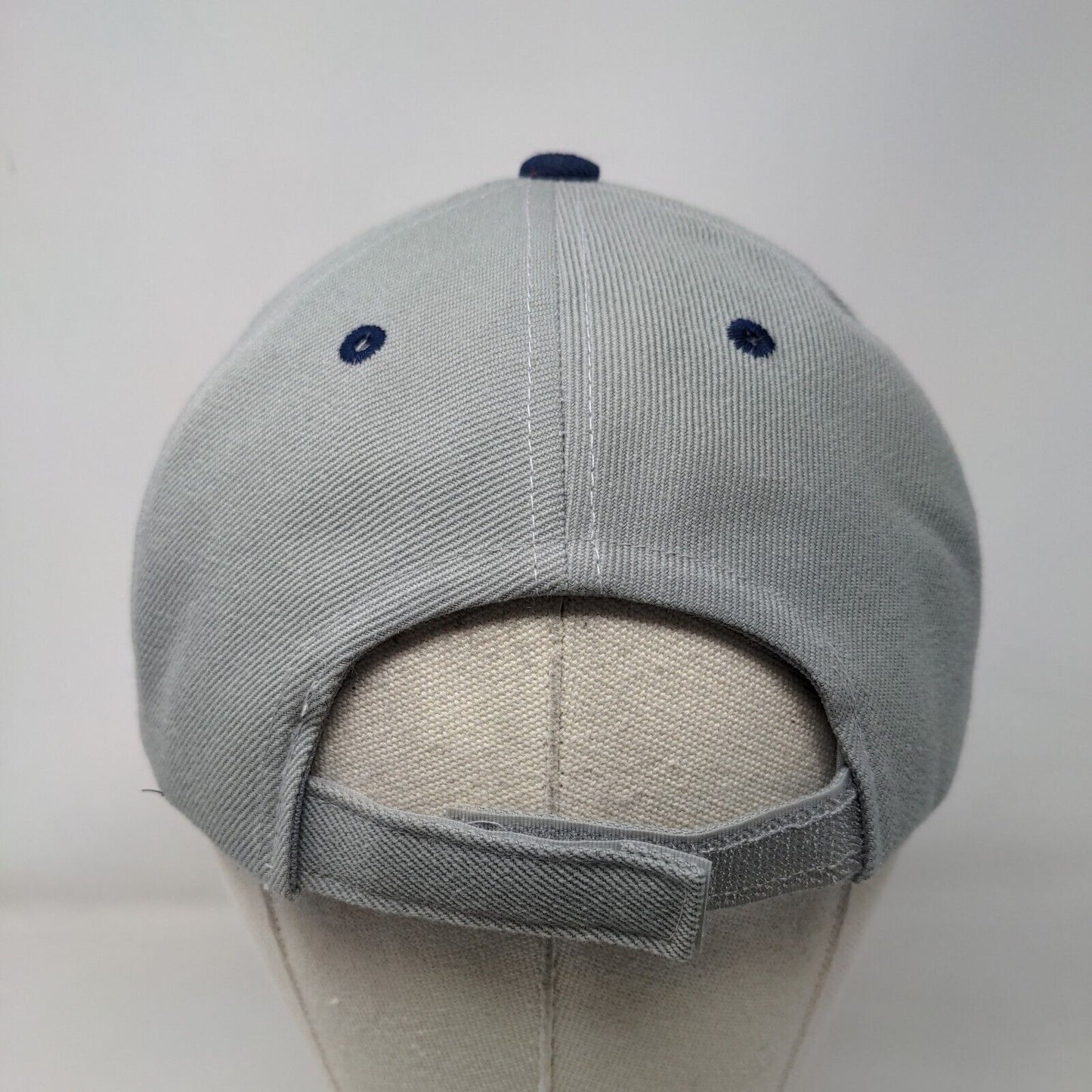 Pto. Vallarta Mexico Strapback Hat Gray One Size Embroidered 6 Panel