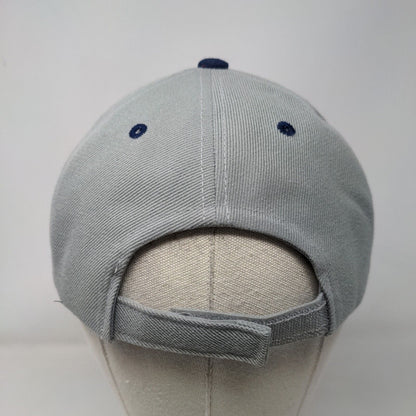 Pto. Vallarta Mexico Strapback Hat Gray One Size Embroidered 6 Panel