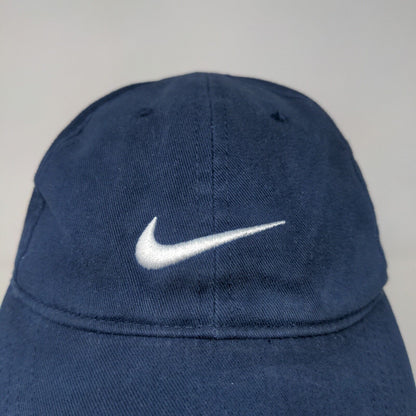 Nike Boy's Strapback Hat Blue Size 4-7 Embroidered Swoosh Logo Adjustable