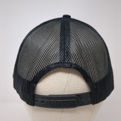 WV Mesh Back Trucker Hat Black One Size Embroidered Port Authority