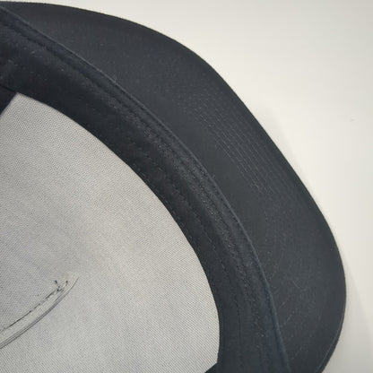 208 Properties Snapback Trucker Hat Black OS Adjustable Mesh Back Sport-Tek
