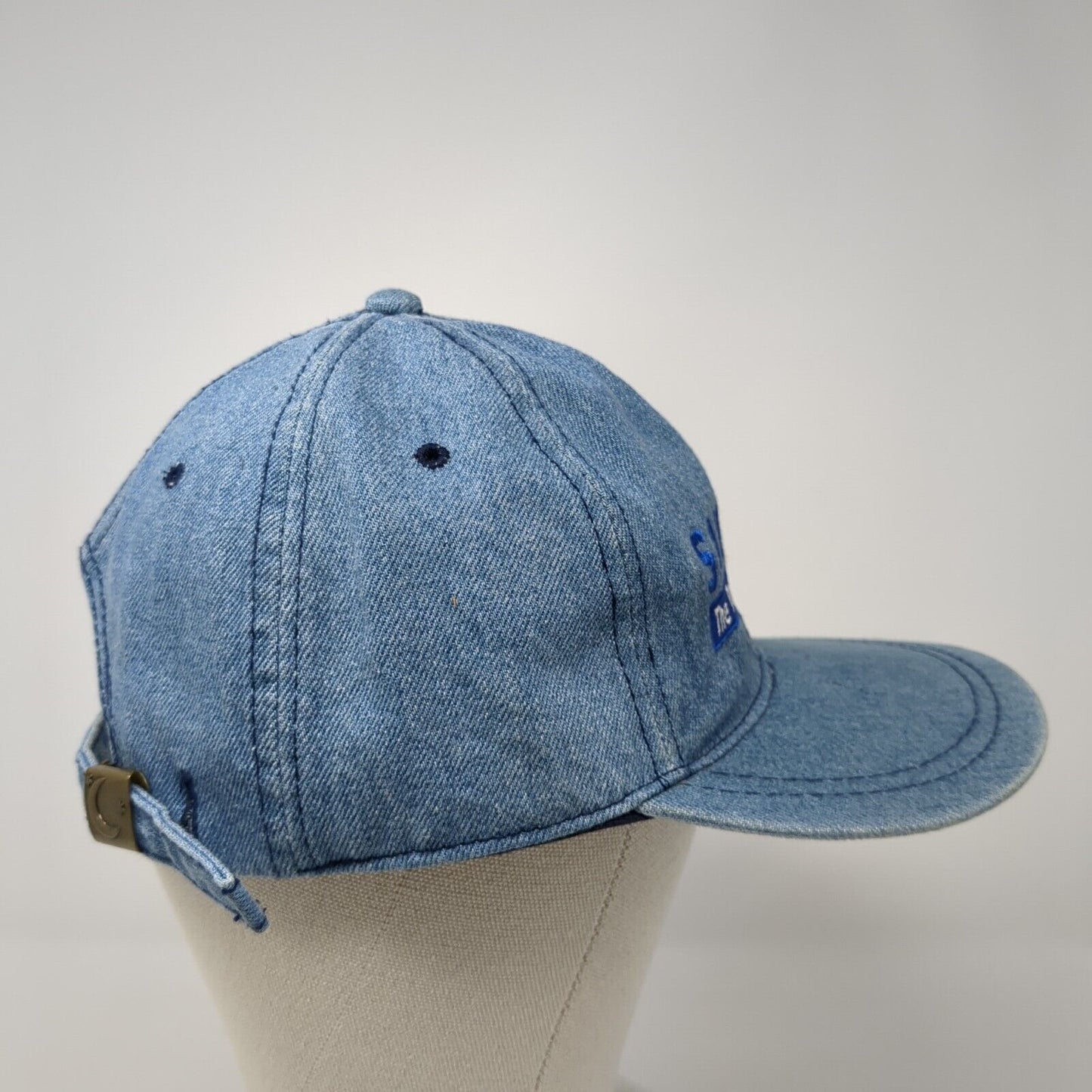 Sangstat The Transplant Company Slideback Hat Blue OS Adjustable Denim Luna Pier