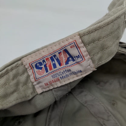 DSW Cutting Service Slideback Hat Tan One Size Embroidered 6 Panel Shiva