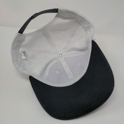 BAE Patch Snapback Hat White One Size Adjustable Colorblock 6 Panel