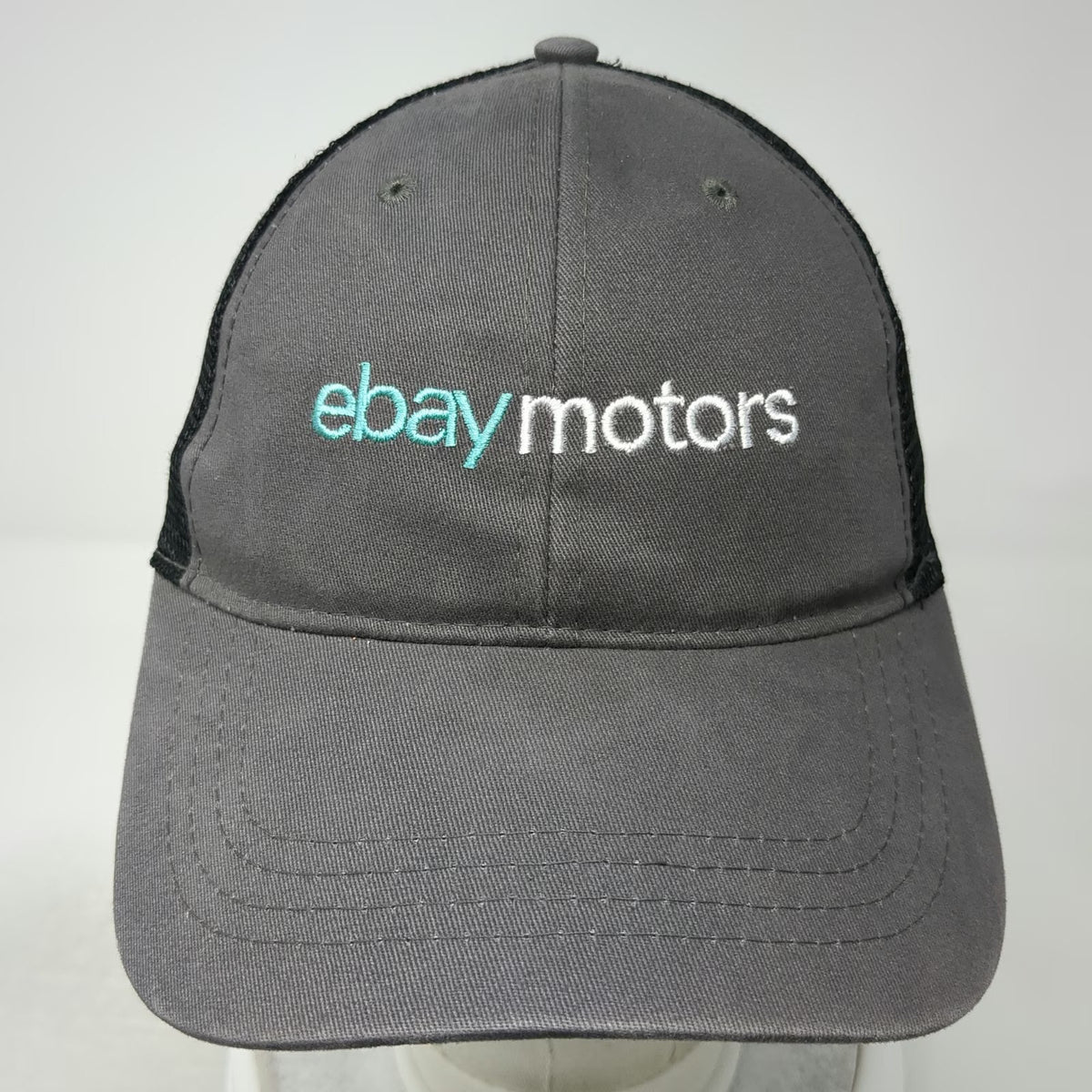Cap America Trucker Hat Gray One Size eBay Motors Mesh Snapback Automotive Logo
