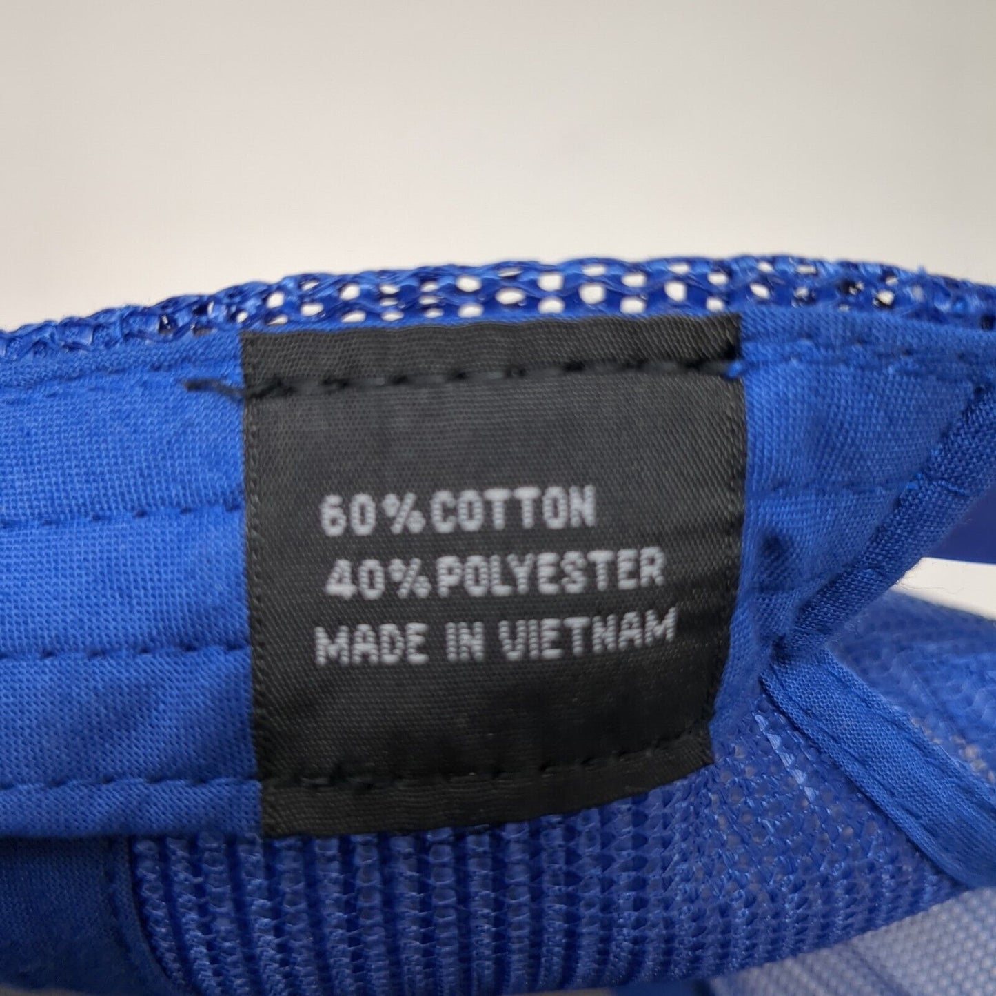 Travis Mathew Pineapple Snapback Trucker Hat Blue One Size Mesh Back