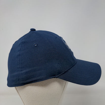 Under Armour Golf Fitted Hat Blue Medium/Large Embroidered Breathable