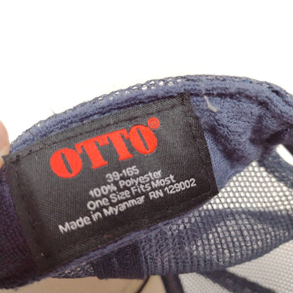 Trail Sisters Team Snapback Trucker Hat Blue OSFM Adjustable Mesh Back Rope Otto