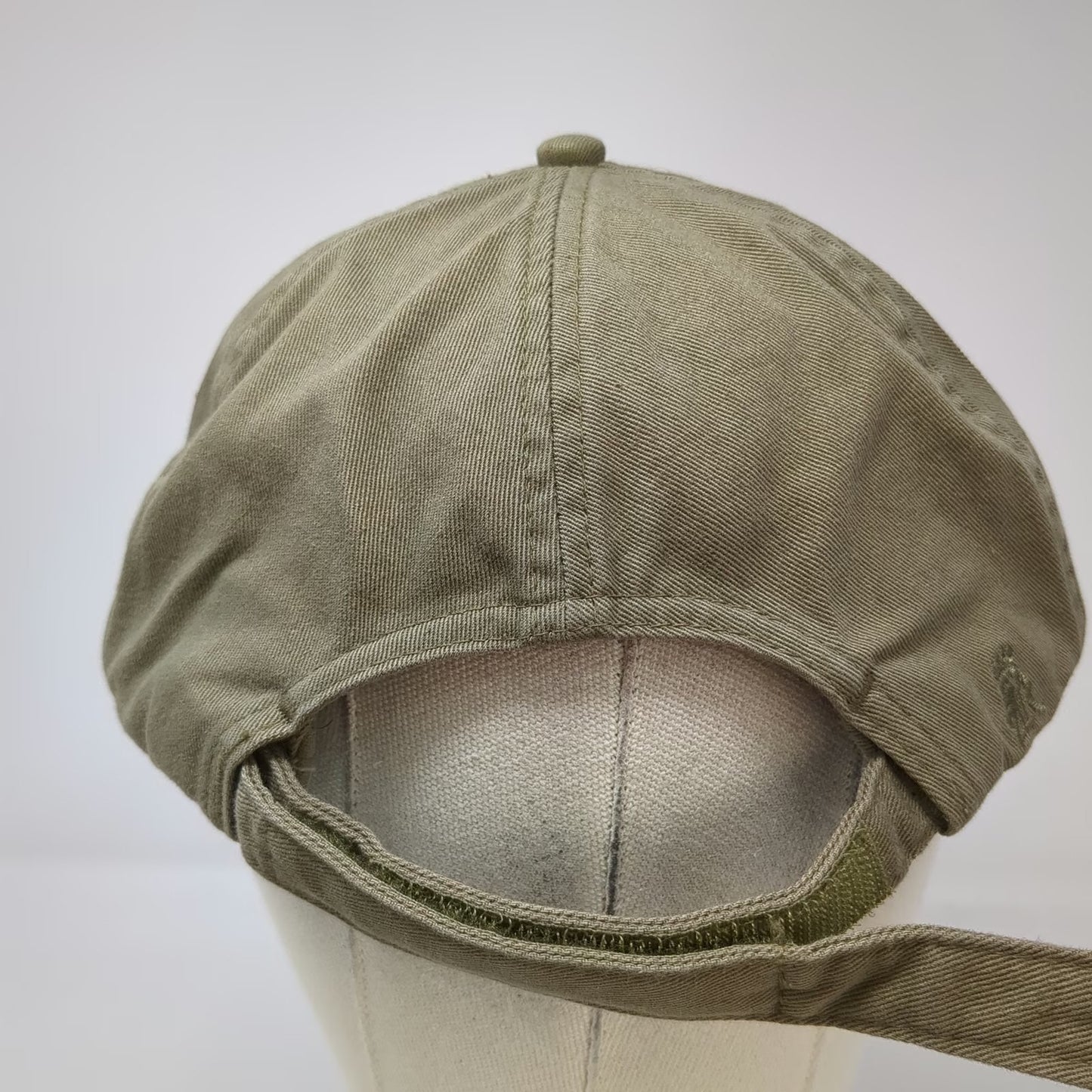 Royal Baseball Cap Green One Size Ocean Beach Embroidery Strapback Cotton Hat