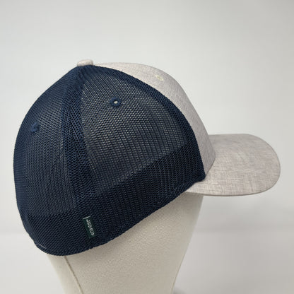 Idaho Leather Patch Fitted Mesh Back Trucker Hat Multi Medium Legacy