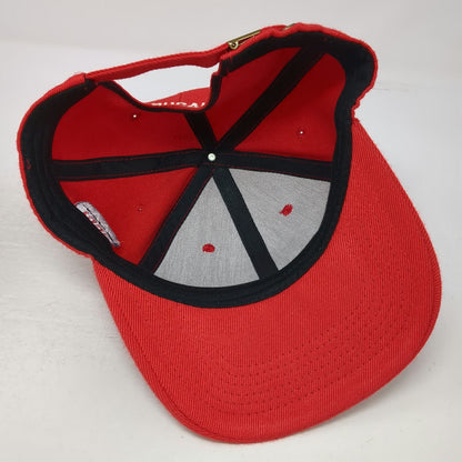 Baseball Cap Red One Size Rockford Peaches AAGPBL Dugan 43 Patch Embroidery Hat