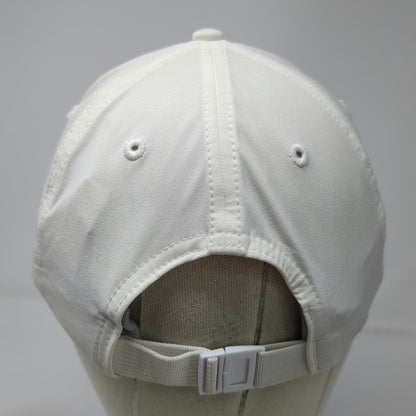 Alo Yoga Baseball Cap White One Size ao Logo Strapback Polyester Athletic Hat