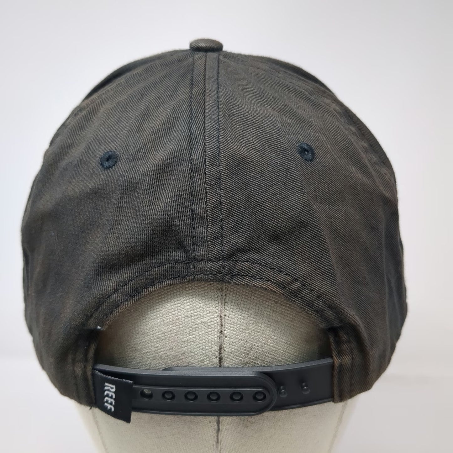 Reef Snapback Gray One Size Hat Cotton Patch 84 Structured Logo Surf Beach Life