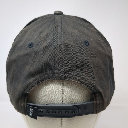 Reef Snapback Gray One Size Hat Cotton Patch 84 Structured Logo Surf Beach Life