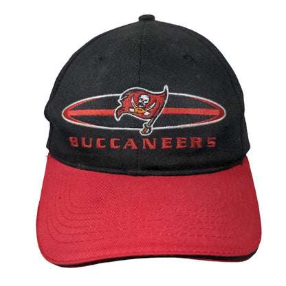 Tampa Bay Buccaneers Slideback Hat Red Black OSFA Embroidered Logo NFL