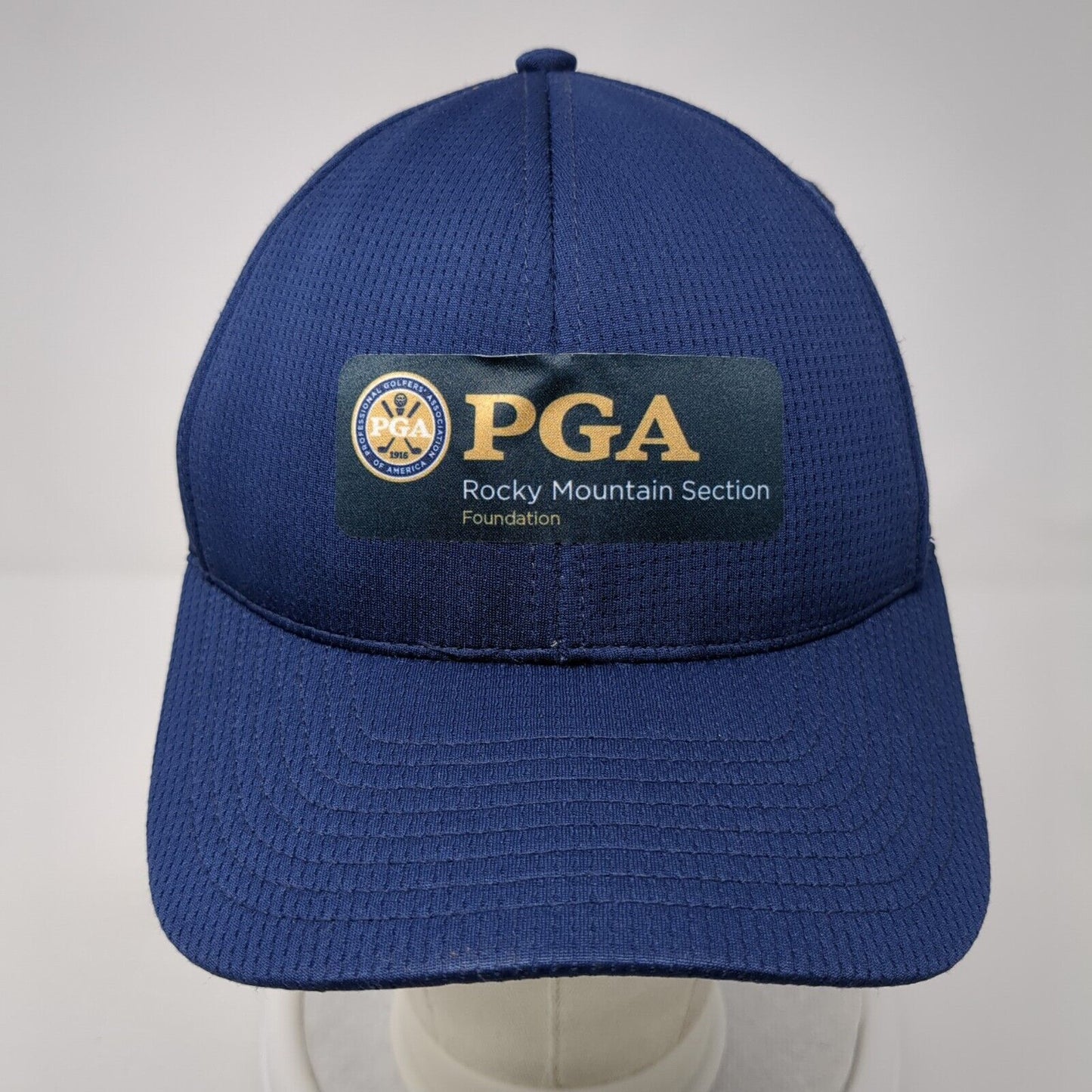 PGA Rocky Mountain Section Strapback Hat Blue One Size Levelwear 6 Panel