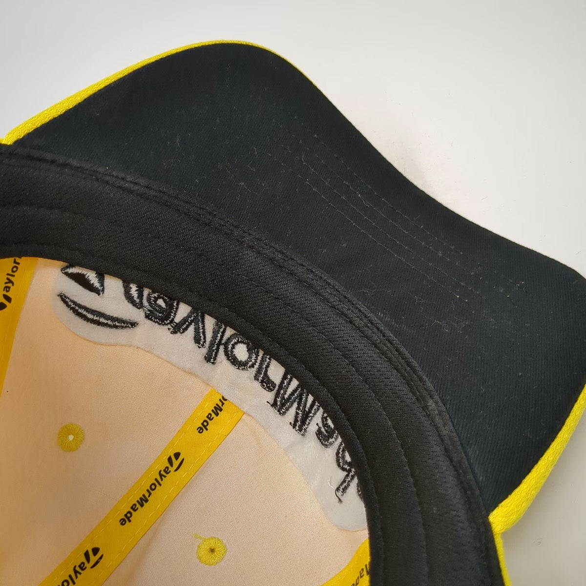 TaylorMade Baseball Cap Yellow One Size Performance Golf RBZ Lethal R Logo Hat