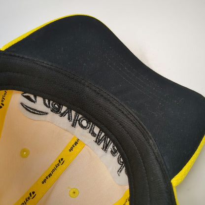 TaylorMade Baseball Cap Yellow One Size Performance Golf RBZ Lethal R Logo Hat