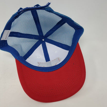 Shuck Yea Strapback Mesh Back Trucker Hat Multi 59cm Joe's Crab Shack