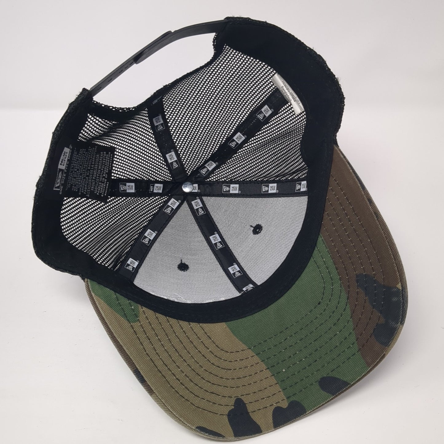FNT Idaho Snapback Trucker Hat Multicolor One Size Adjustable Mesh Back New Era