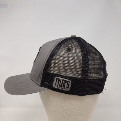Tyler's Texas Patch Snapback Mesh Back Trucker Hat Gray OSFA Colorblock