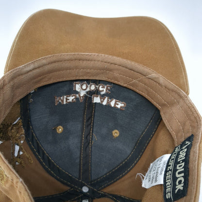 Mesa Lakes Lodge Colorado Strapback Hat Brown OS Adjustable Embroidered Dri-Duck