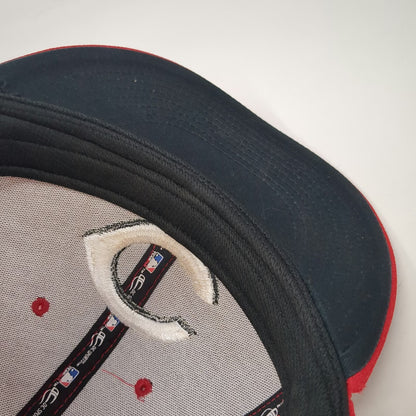 Cincinnati Reds MLB OC Sports Baseball Cap Red One Size Strapback Embroidered