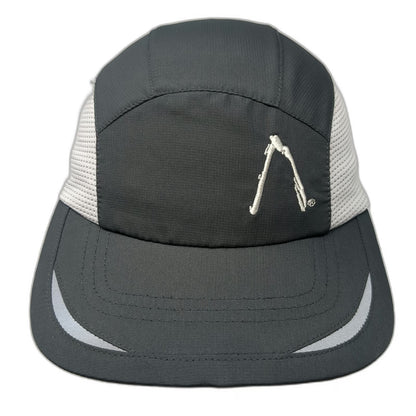 Ivory Baseball Cap Gray One Size Race to Robie Creek Reflective Mesh Silver Hat