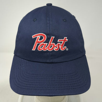 Pabst Blue Baseball Cap One Size Embroidered Logo Adjustable Strapback Hat