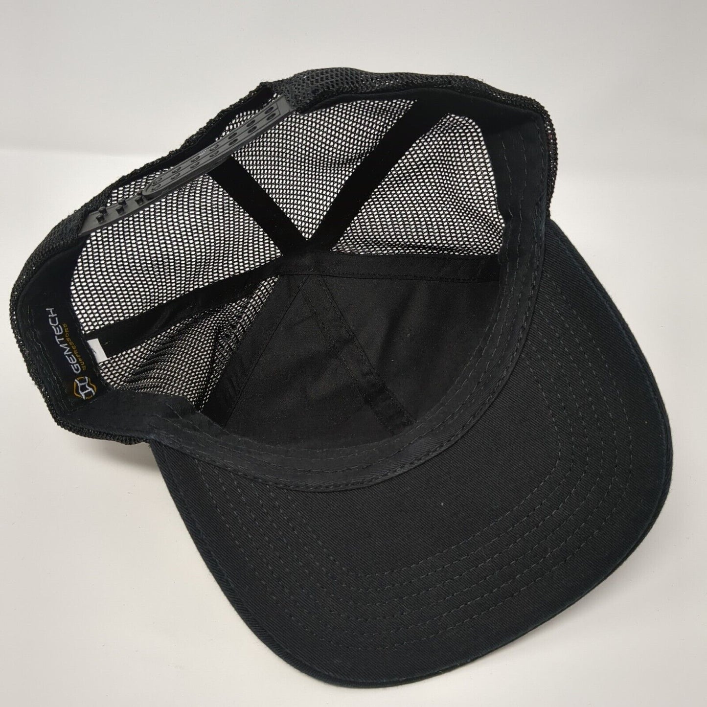 Gemtech Suppressors Patch Snapback Trucker Hat Black OSFA Mesh Back