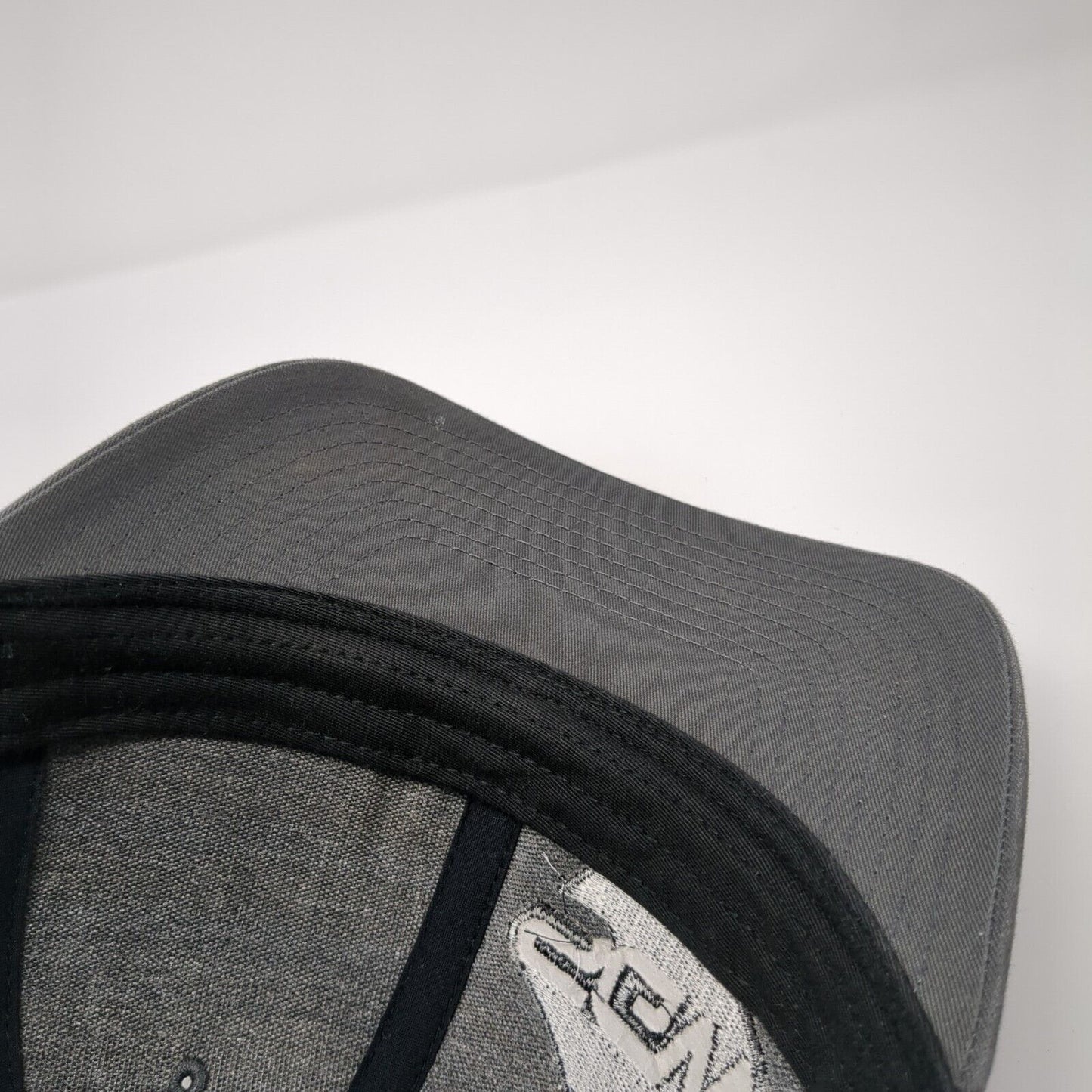 SGW Snapback Mesh Back Trucker Hat Gray One Size Adjustable Richardson