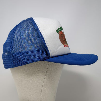 Blue White Hoover Dam Trucker Hat One Size Mesh Snapback Souvenir Arizona Nevada
