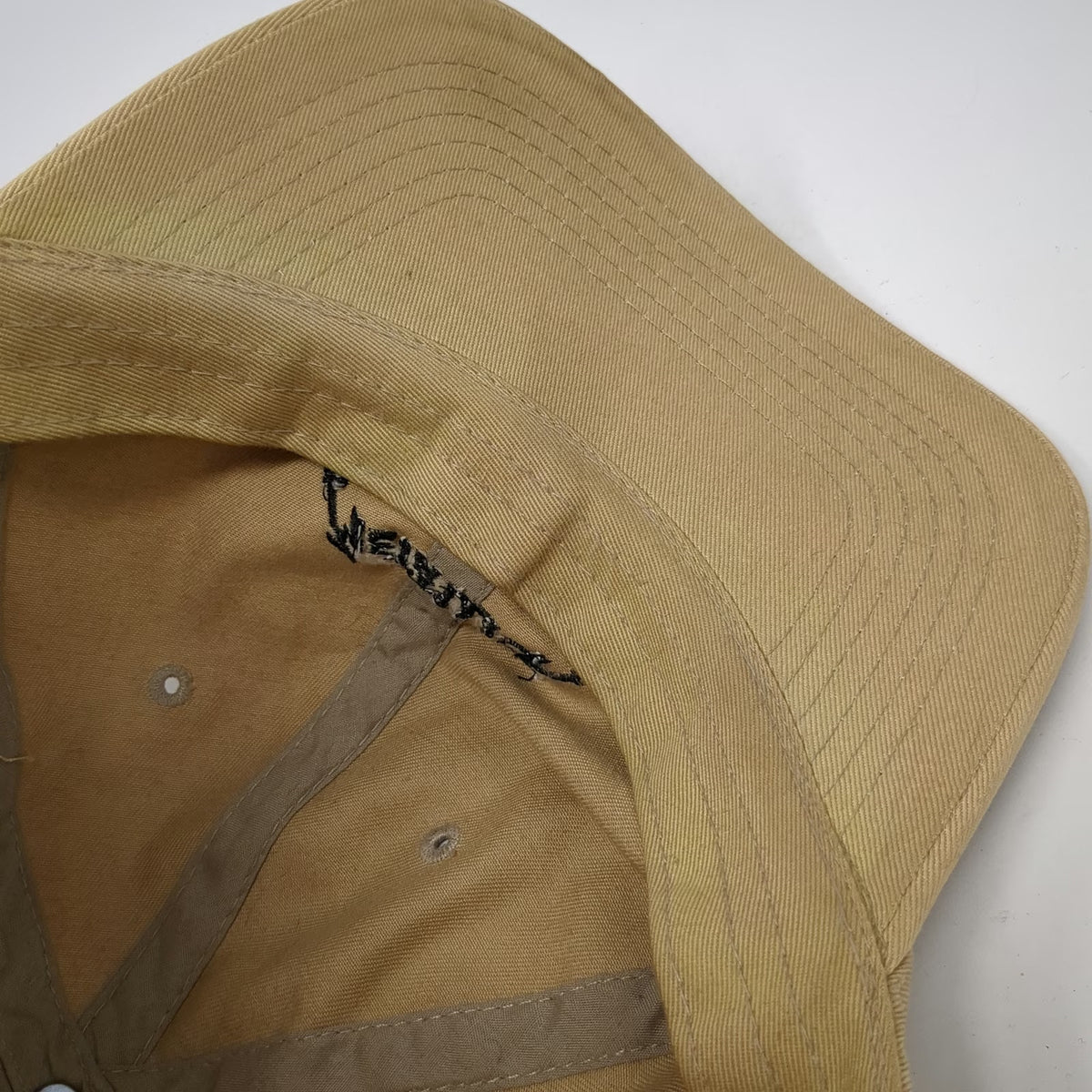 Metallica Music Band Logo Baseball Cap Beige One Size Adjustable Slideback Hat