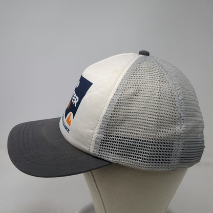 Ambler Trucker Hat Gray One Size Mesh Back Keep Winter Wild Snapback Wildlands