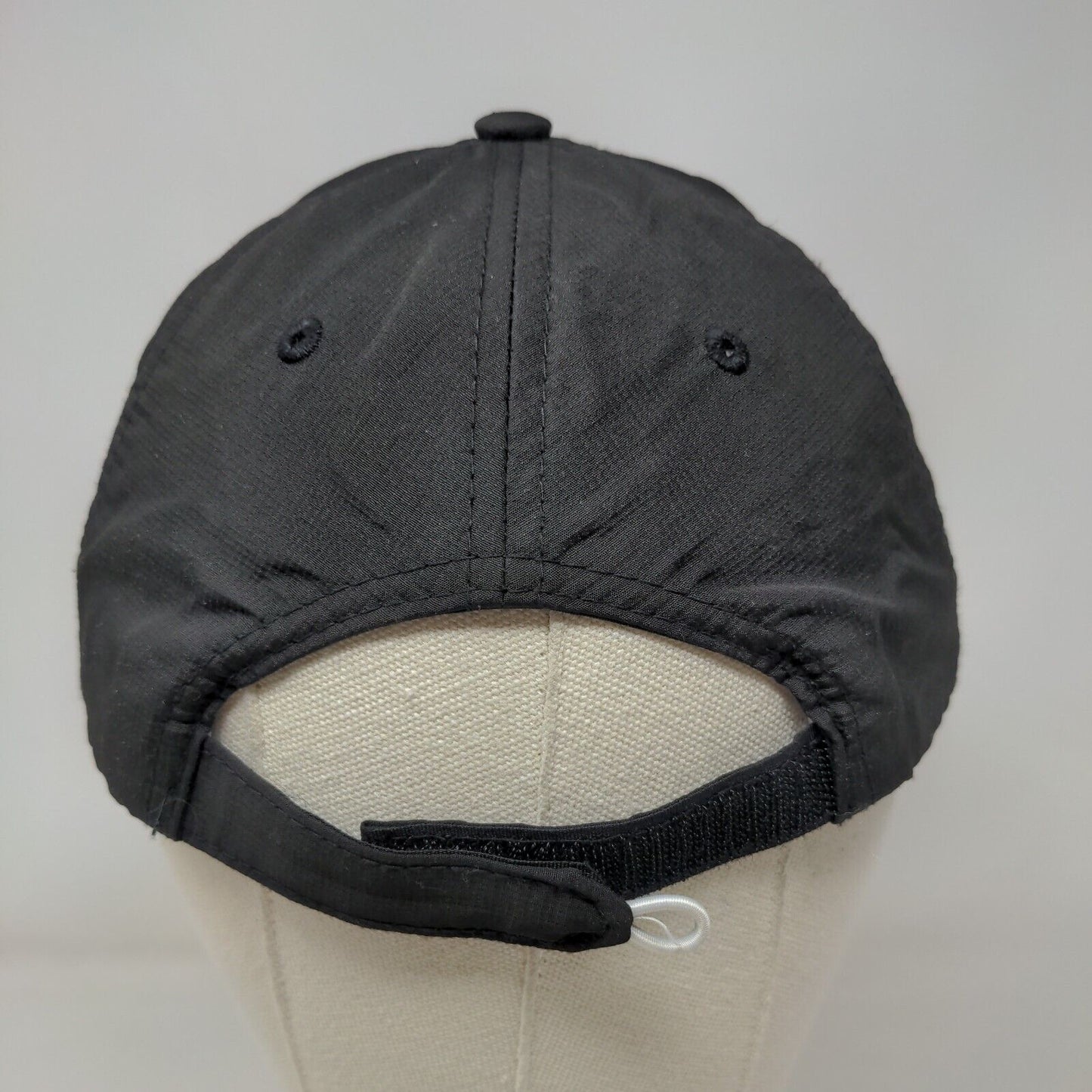 The Players Collection Youth Strapback Hat Black Fits Most Age 5-12 Embroidered