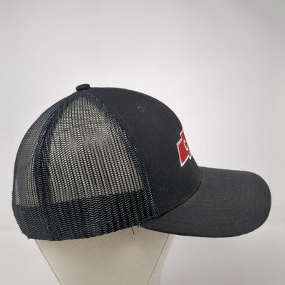 C/10 Club Snapback Mesh Back Trucker Hat Black One Size Richardson