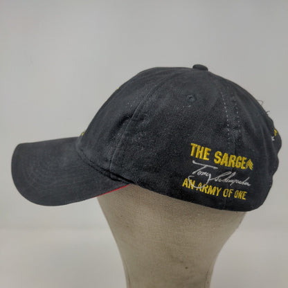 U.S. Army Top Fuel Drag Racing Team Men's Snapback Hat Black Embroidered Logo