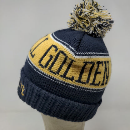 Oak Hill Golden Eagles Swim & Dive Men's Knit Beanie Hat Blue Gold Size OS