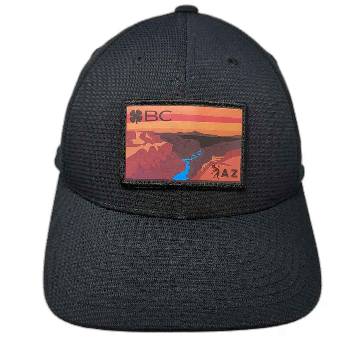 Black Clover Baseball Cap Black M Arizona Grand Canyon Live Lucky Flexfit hat