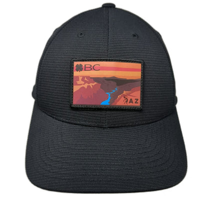 Black Clover Baseball Cap Black M Arizona Grand Canyon Live Lucky Flexfit hat