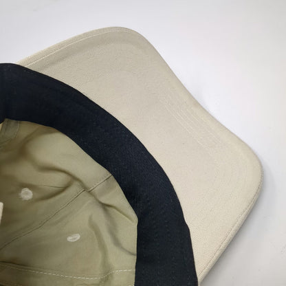 Carhartt Baseball Cap Beige One Size Slideback Blue Script Embroidery Logo Hat