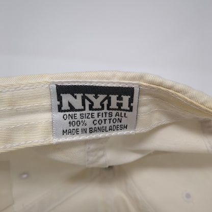 The Butler Group Slideback Hat Beige One Size Adjustable Embroidered