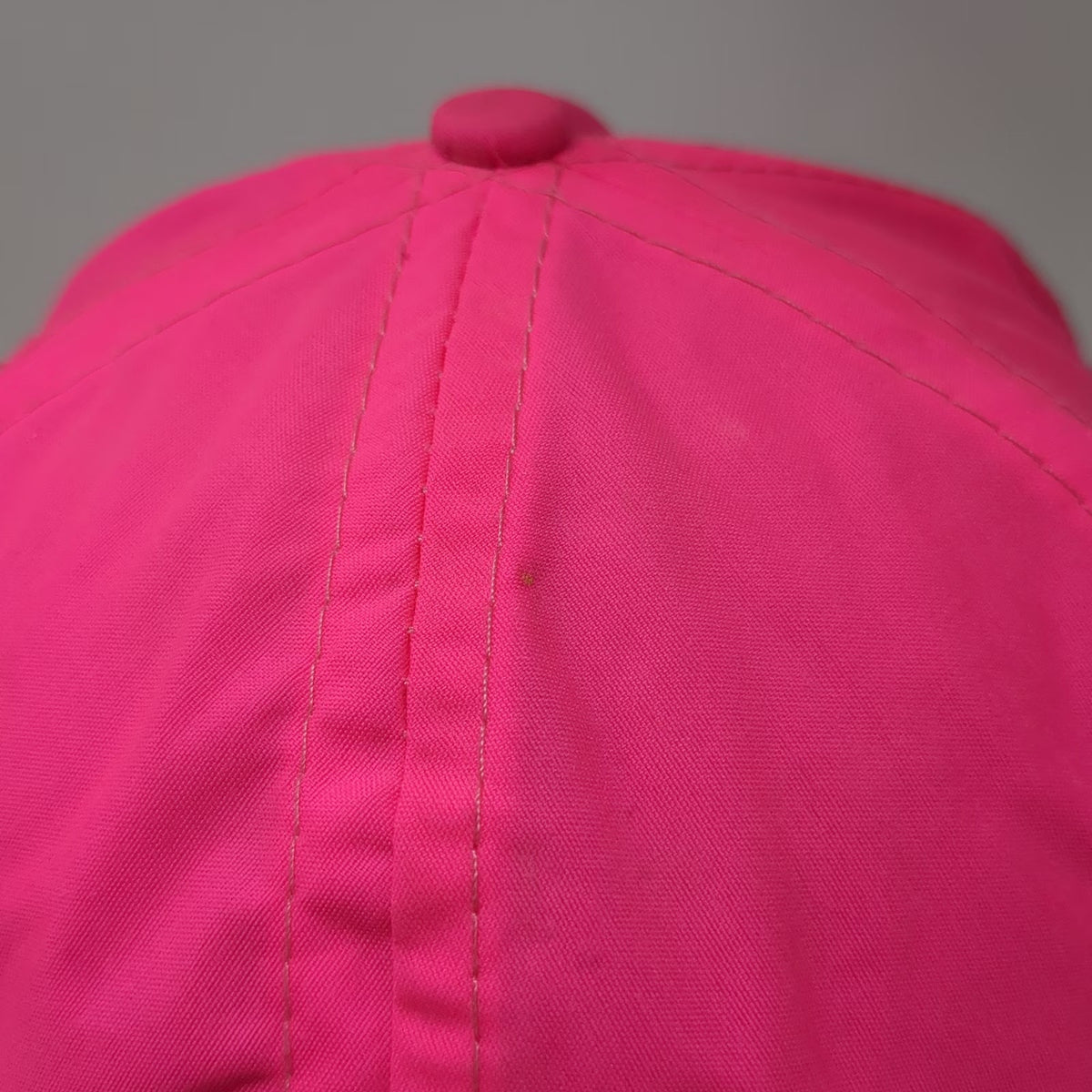 Sportcap 5 Panel Pink One Size Rope Snapback Hat Nylon Terry Cloth Unstructured