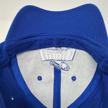 Melonwear Baseball Cap Blue One Size Idaho Steelheads Hockey Logo Strapback Hat