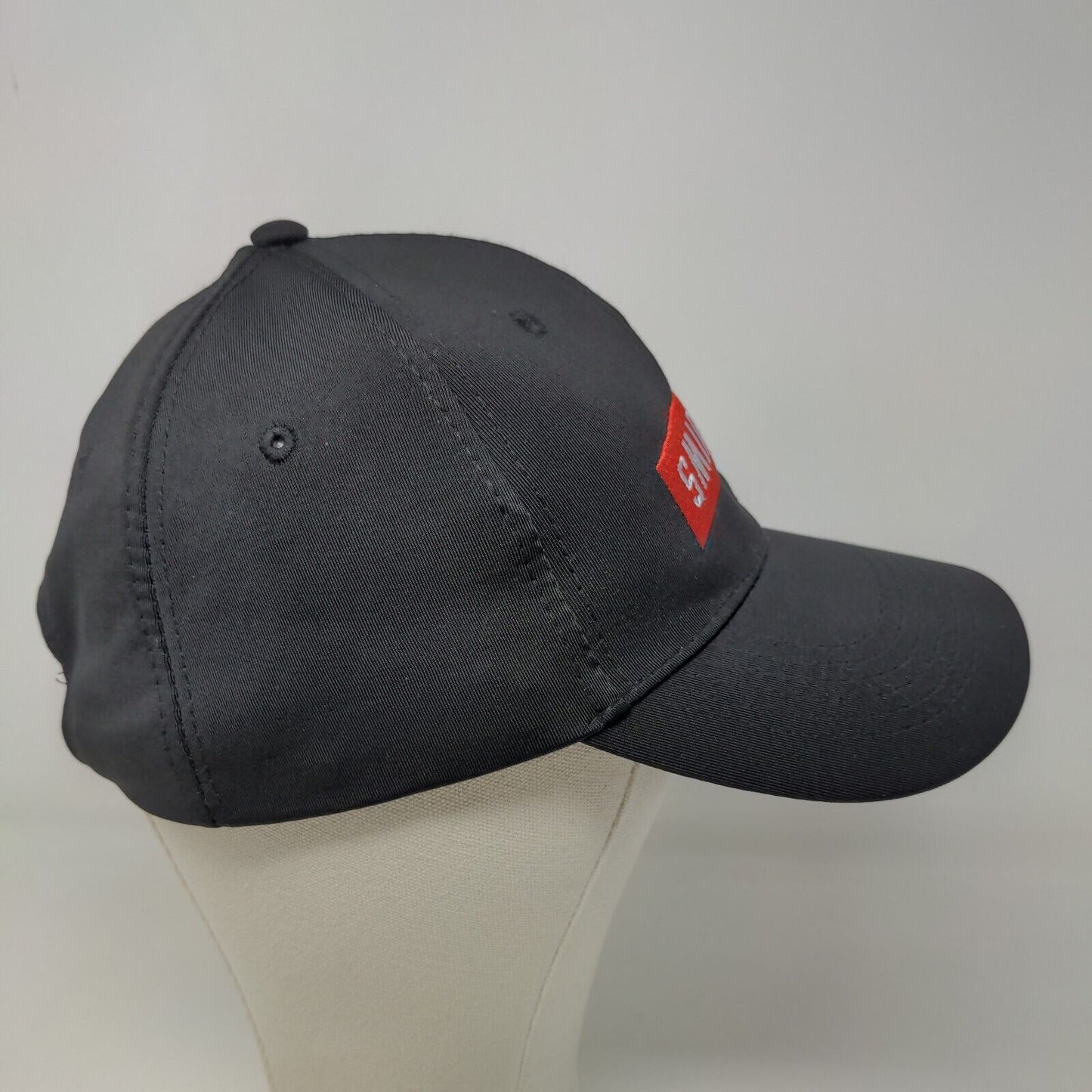 Smirnoff Men's Slideback Hat Black Adjustable Embroidered Logo #21