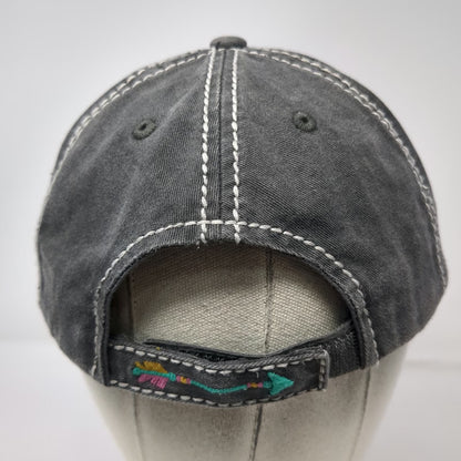 Gray One Size Baseball Cap Hat Chasing My Joy Arrow Contrast Stitching Strapback