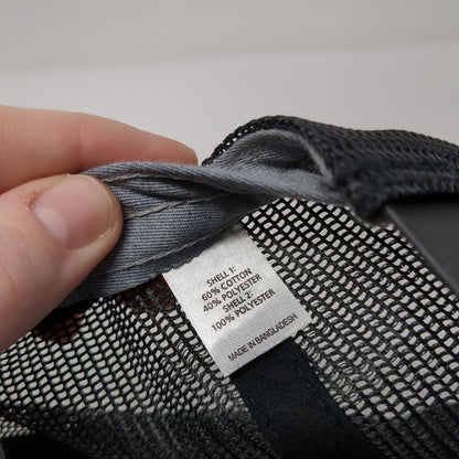 Idaho Snapback Mesh Back Trucker Hat Gray One Size WYR Patch