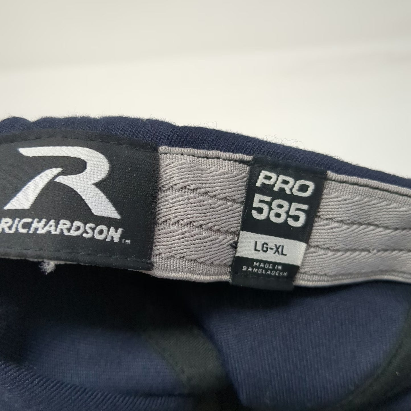 Richardson Blue XL St Lukes Cross Logo Flexfit Fitted Pro 585 Acrylic Wool Hat